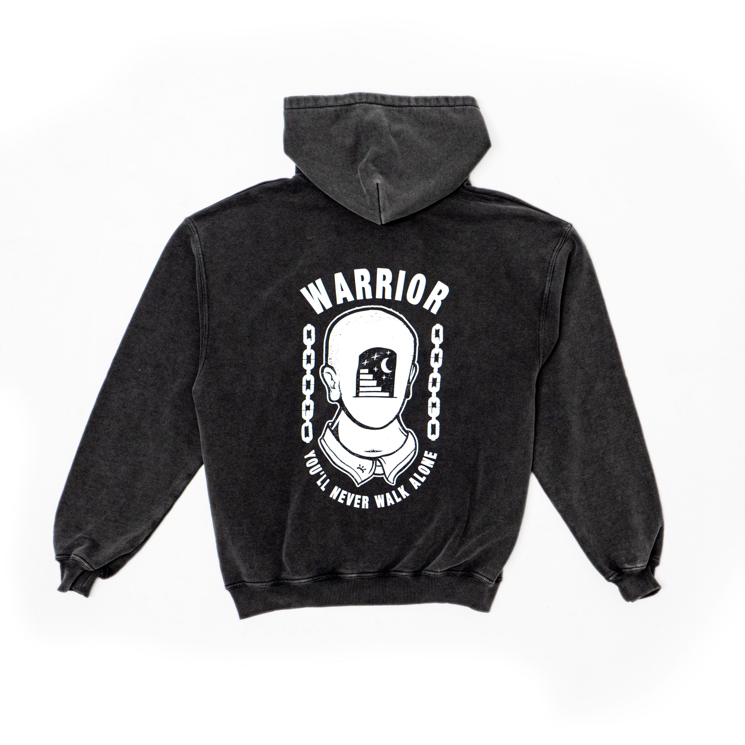 Alternative view of Hoodie Never alone oversize